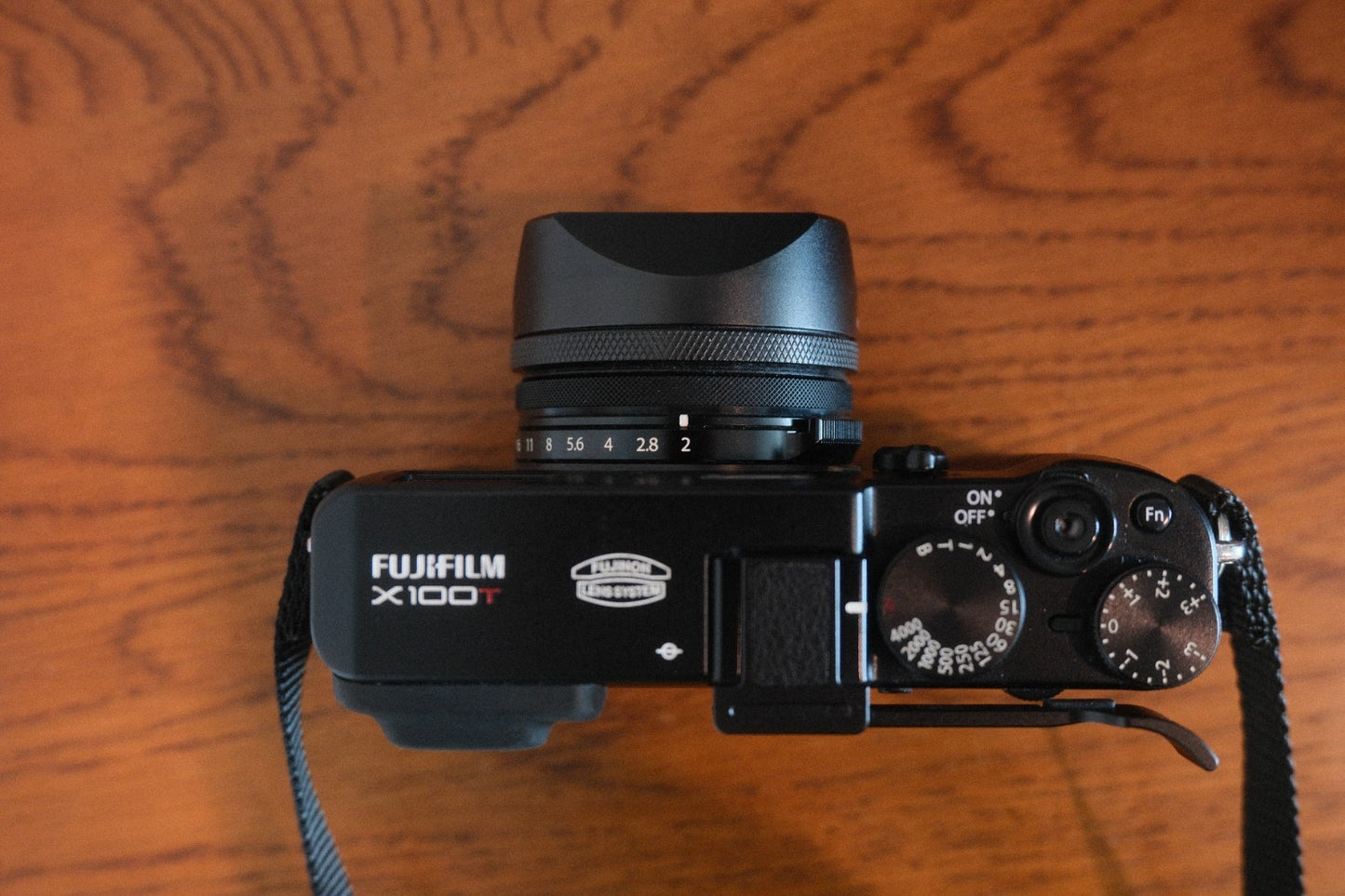 Fujifilm X100T Camera (Glimmerglass 1, Hoage Hood, Thumb Grip Included!)