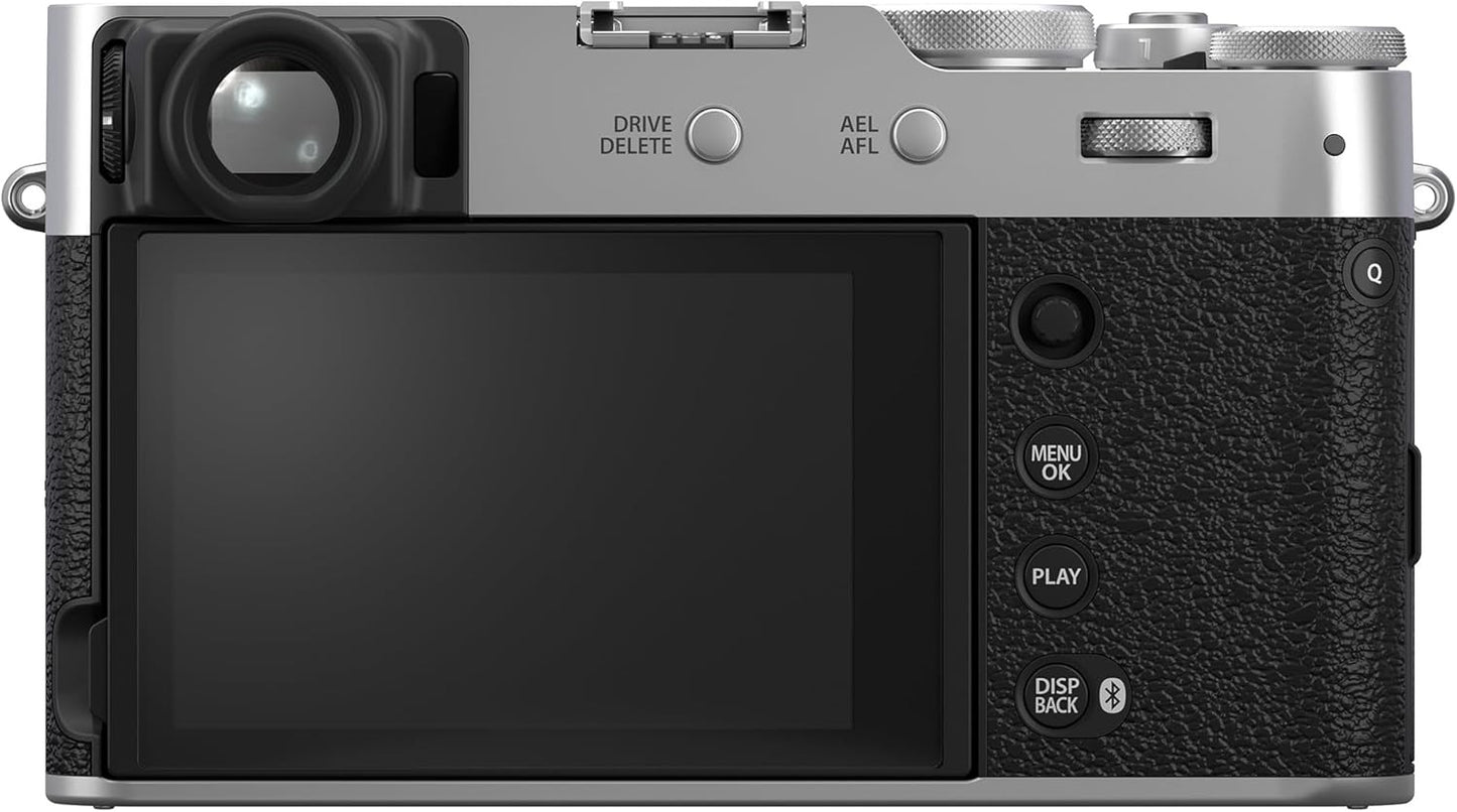 FUJIFILM X100VI 40.2MP Digital Camera Silver NEW