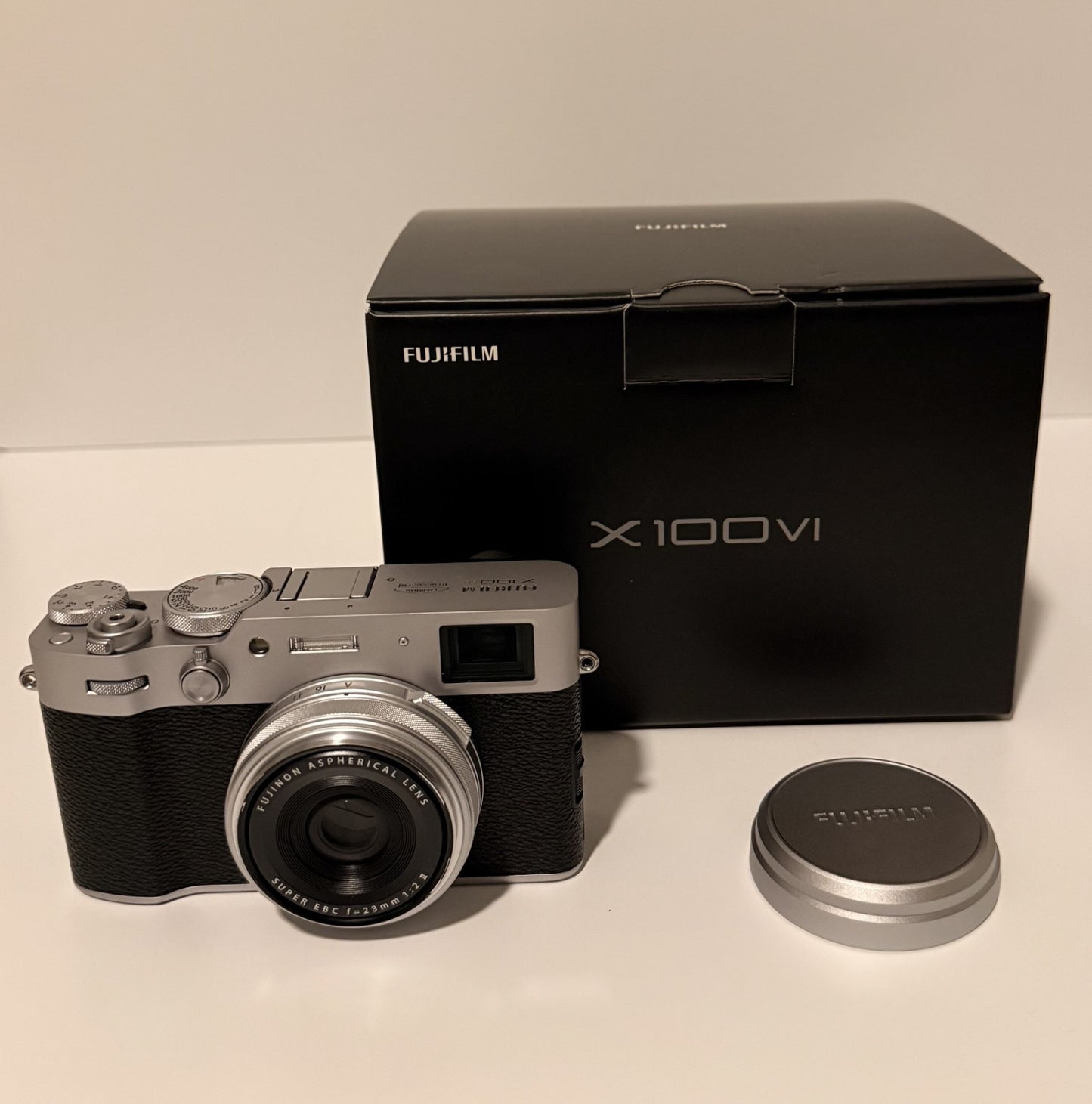 Fujifilm X100VI Silver Digital Camera (Bundled with Accessories) - Excellent