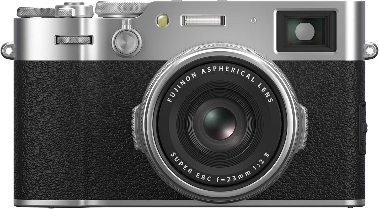 FUJIFILM X100VI 40.2MP Digital Camera Silver NEW