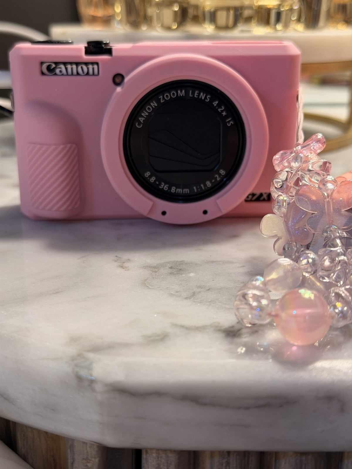 Canon PowerShot G7 X Mark III Digital Camera Black Pink 4.2x Zoom Wi-Fi HDMI USB