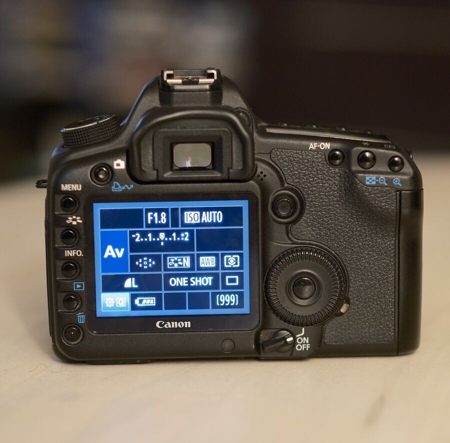 Canon EOS 5D Mark II DslrR with Canon EF 50mm f/1.8 STM Lens