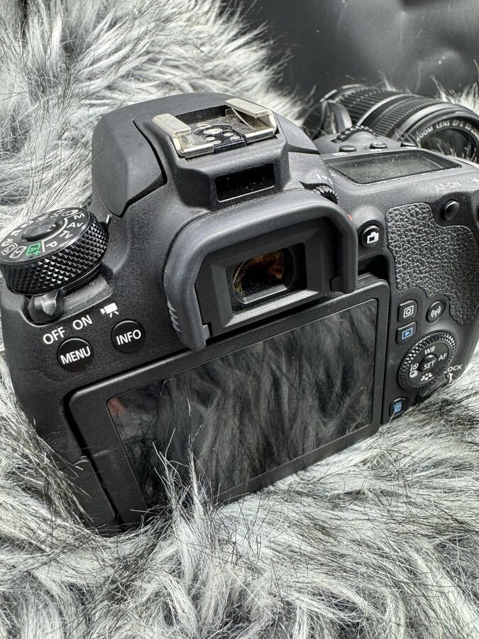 Canon EOS 77D 24.2 MP Digital Slr Camera with ef-s 18-55mm + EF-S 55-250mm Lenses